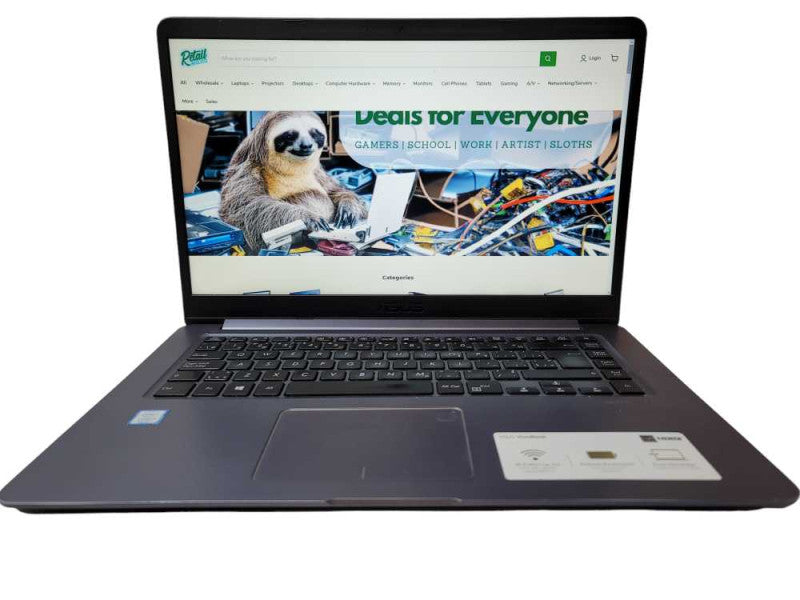 Asus Vivobook 15 x510u  i5-8250U@ 1.60GHz, 8GB DDR4, 256GB m.2  Î²