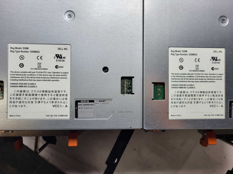 Dell EqualLogic PS6110 E05J 24-Bay 3.5\\" 2x Control Module 14 E09M002 E90M Q$