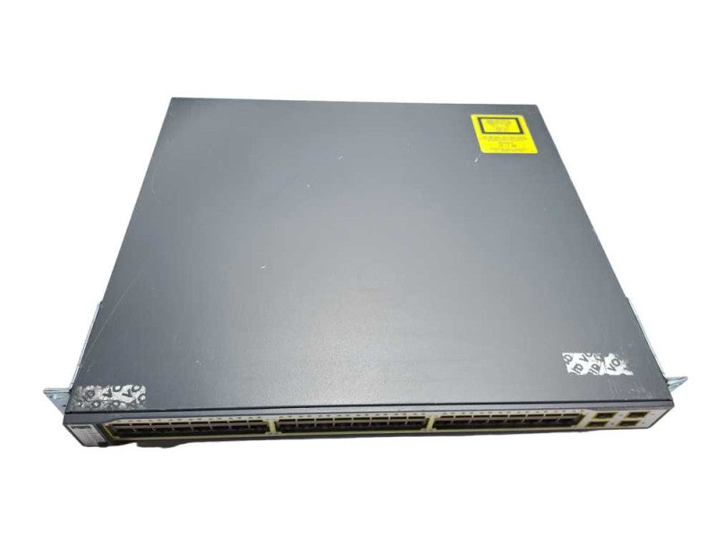 Cisco WS-C3750G-48PS-S 48 Port Gigabit PoE Network Switch | Factory Reset | )