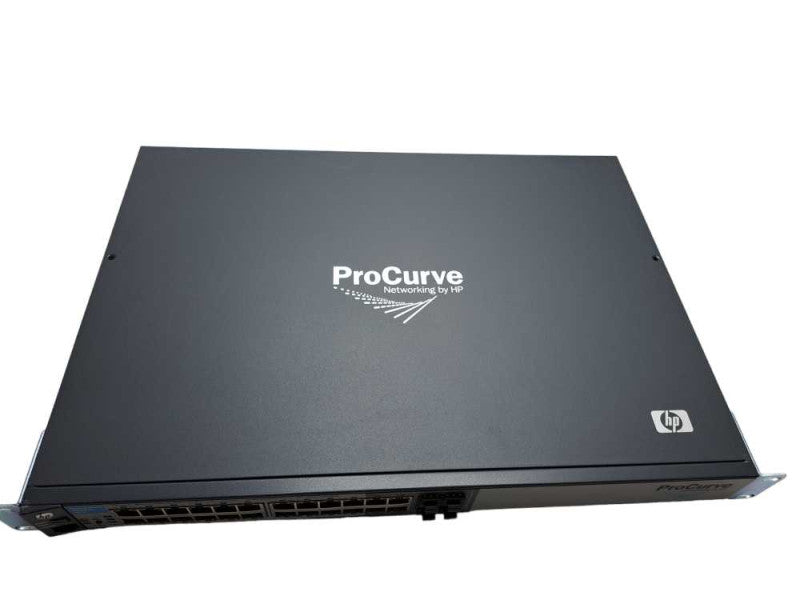 HP Procurve 2510G-24 J9279A 24-Port Gigabit Switch with 4 SFP Ports & Rack Mo )