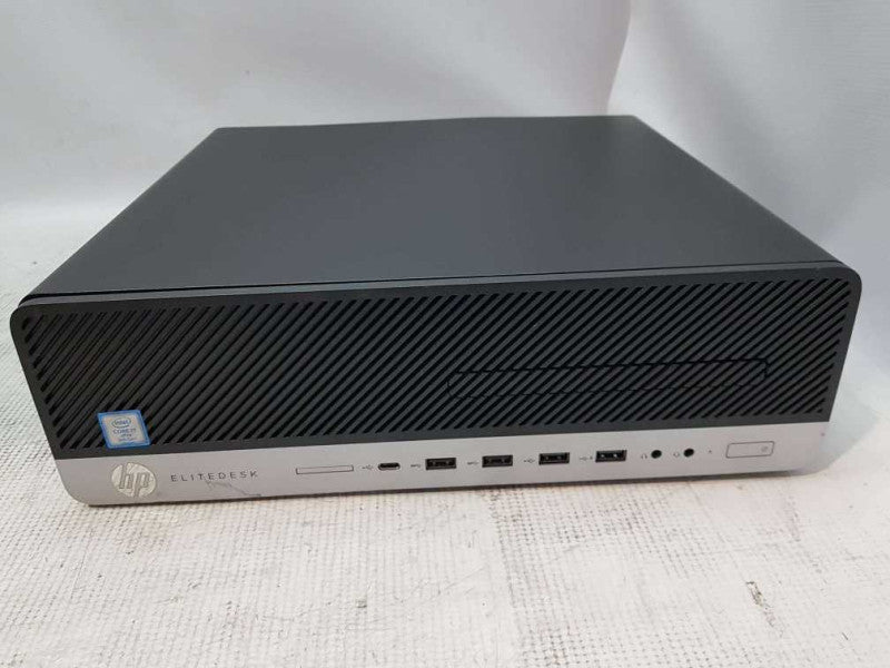 HP - EliteDesk 800 G4 SFF - Intel(R) Core (TM) i7- 8700 CPU @ 3.20GHz 16GB  Q