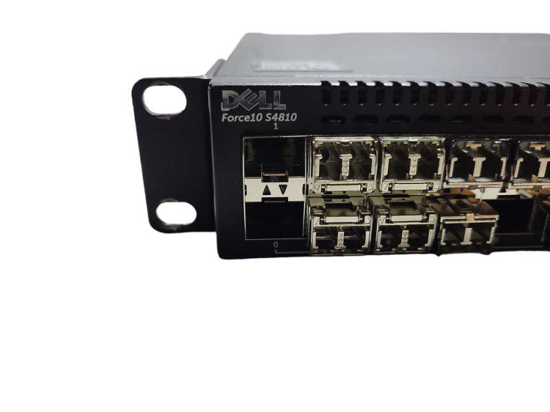 Dell Force 10 S4810 48-Port 10Gbps SFP+ Switch Single PSU w/ Ears | 4x 40G QS Q$