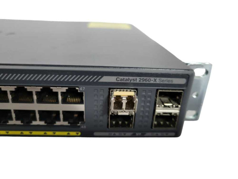 Cisco Catalyst 2960-X Series WS-C2960X-48TS-L PoE+ Network Switch fact reset !
