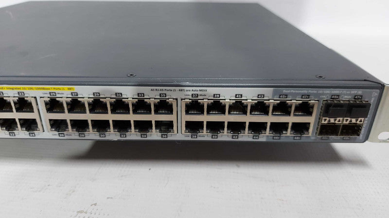 HP 3500yl-48G PoE+ Network Switch J9311A - factory reset #