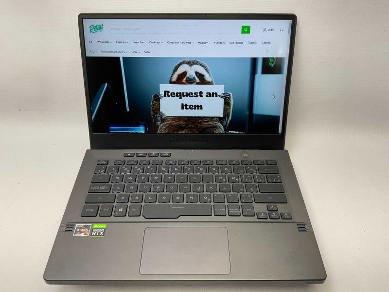 ROG Zephyrus G14 14 inch Ryzen 7 5800HS 16GB RAM, RTX 3050 4GB, 500GB NVMe  -