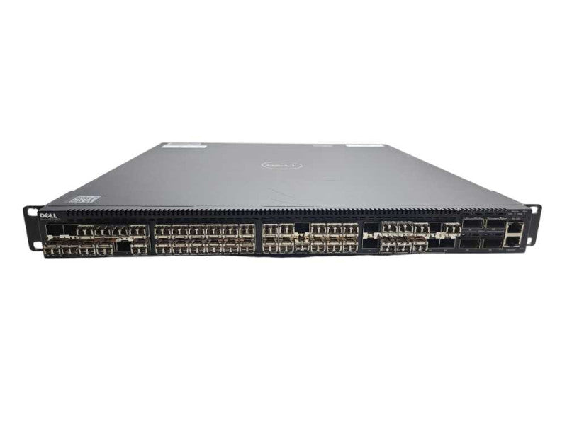 Dell Force10 S4810 48-Port Switch 10GbE SFP+ 4x 40GbE QSFP+ 2x PSU + Modules )