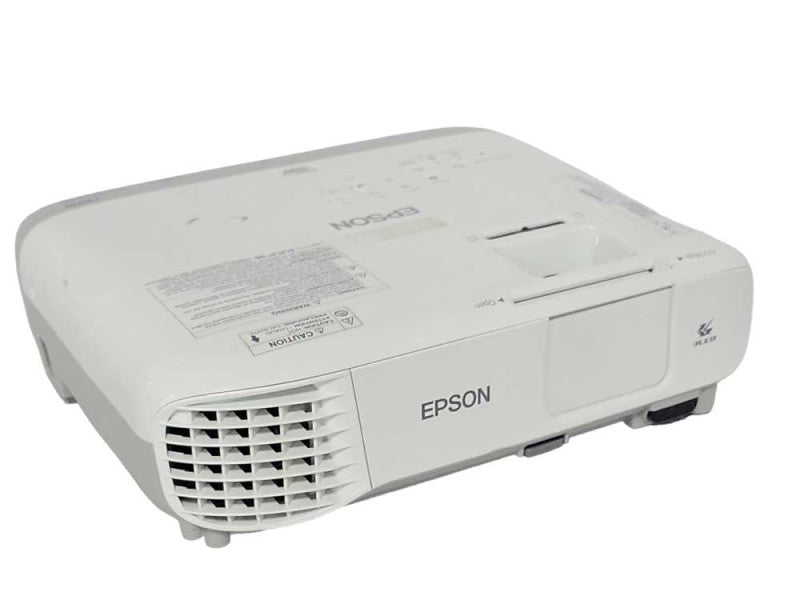 Epson PowerLite 109W H861A LCD Projector 2x HDMI ports 1530 Hours _