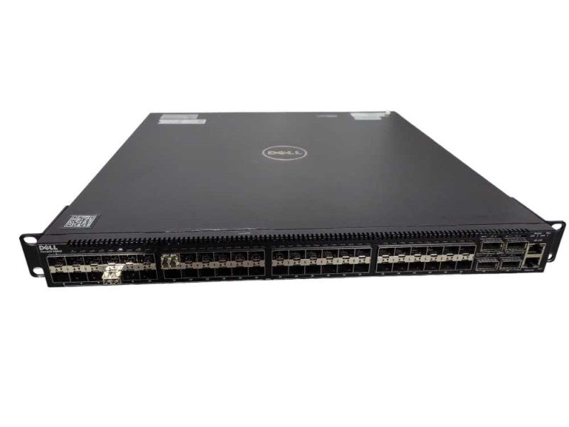 Dell Force10 S4810 48-Port Switch 10GbE SFP+ 4x 40GbE QSFP+ Dual Power Supply !