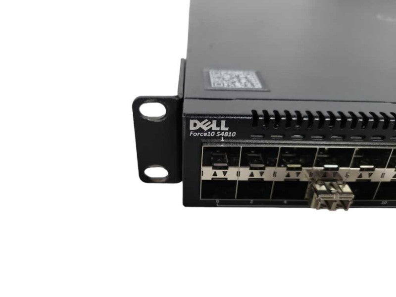 Dell Force10 S4810 48-Port Switch 10GbE SFP+ 4x 40GbE QSFP+ Dual Power Supply !