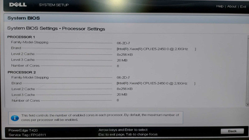 Dell Poweredge T420 Xeon E5-2450 @ 2.10ghz / 128gb ram / H710P Raid #