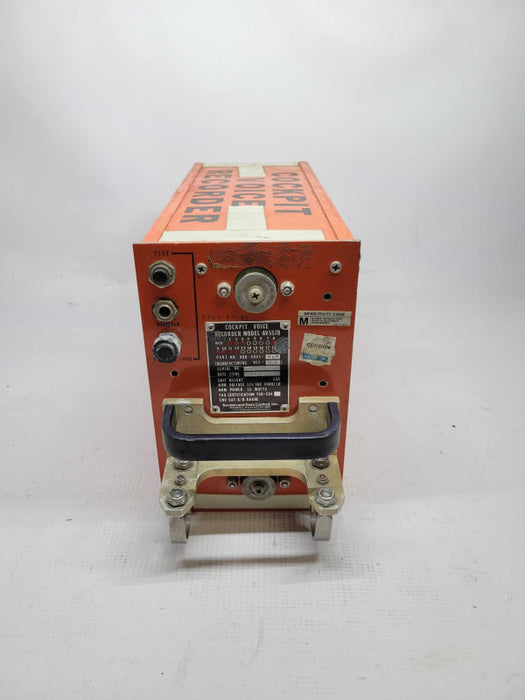 Commercial Airliner Cockpit Pilot Voice Recorder BLACK BOX av557b 980-6005-06