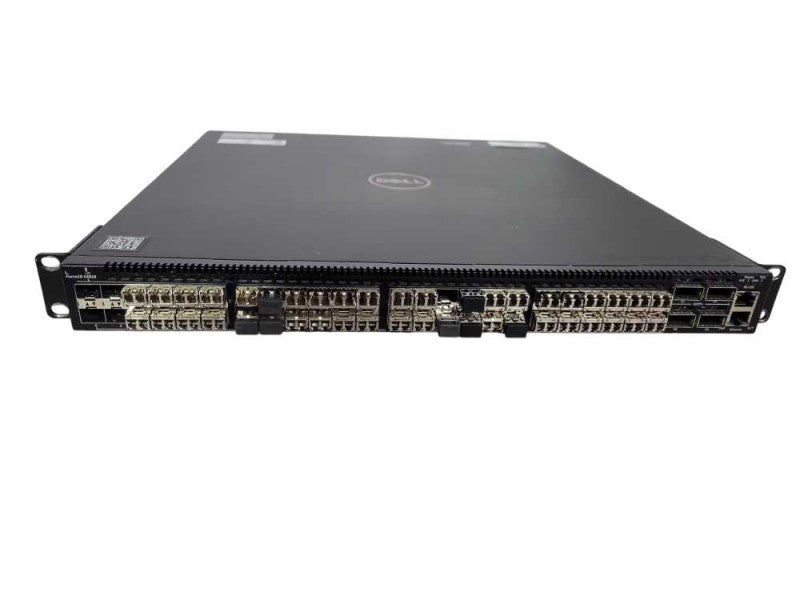 Dell Force10 S4810 48-Port Switch 10GbE SFP+ 4x 40GbE QSFP+ 2x PSU + Modules !