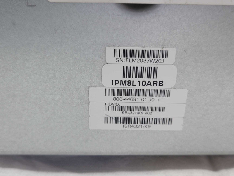 Cisco ISR4321/K9 ISR 4321 Gigabit Ethernet Security Router, READ Q_