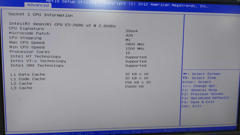 Supermicro CSE-825 X9DRW  2U Server 2x Xeon E5-2680 V2 / 32gb ram / READ #