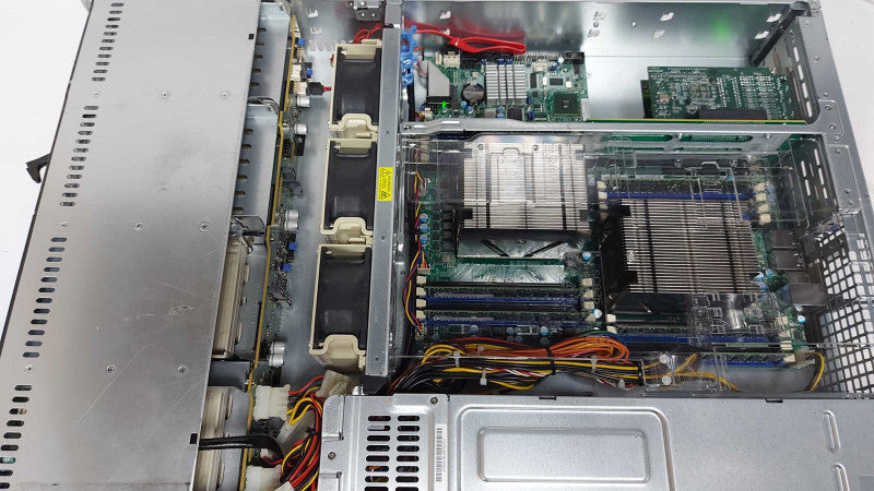 Supermicro CSE-825 X9DRW  2U Server 2x Xeon E5-2680 V2 / 32gb ram / READ #