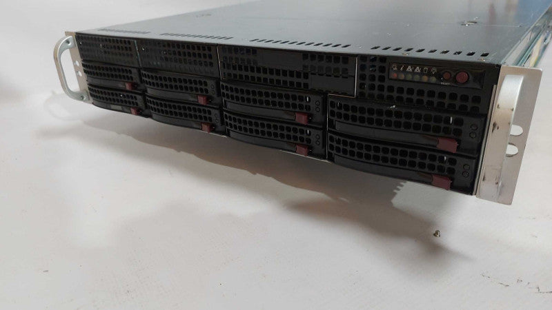 Supermicro CSE-825 X9DRW 2U Server 2x Xeon E5-2630 / 16gb ram / READ #