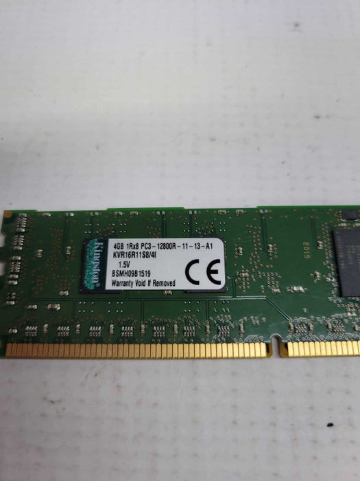 Kingston 4GB 1RX8 PC3-12800R-11-13-A1 Q