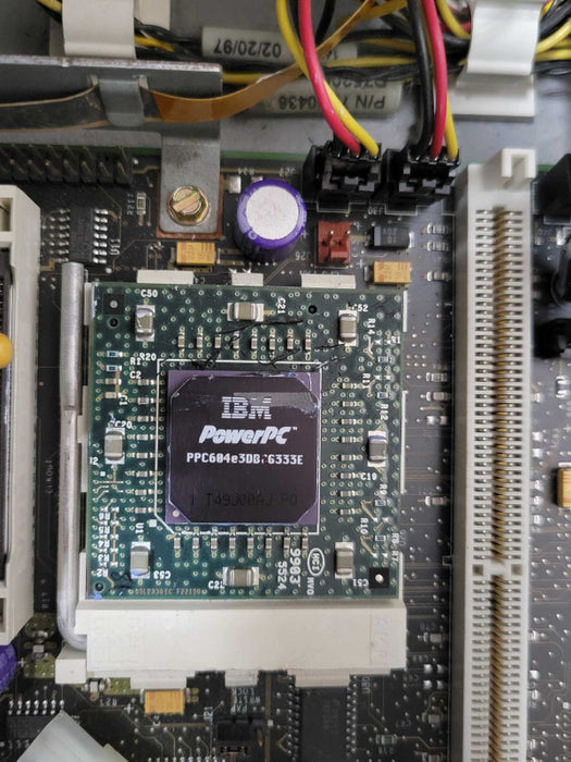IBM 7043 vintage Computer w/ PowerPC PPC604e3DBCG333E CPU and RAM, READ _