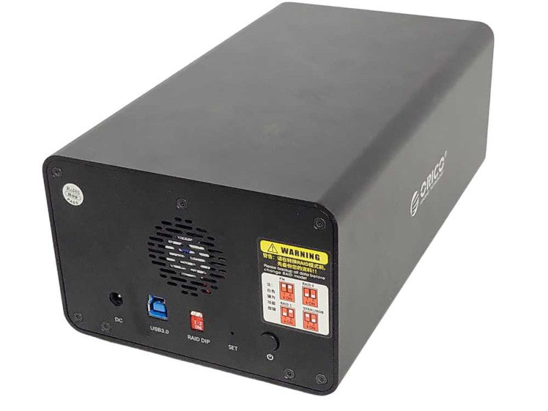 Orico External Hard Drive Enclosure 3529 with 2x 2TB HDDs _