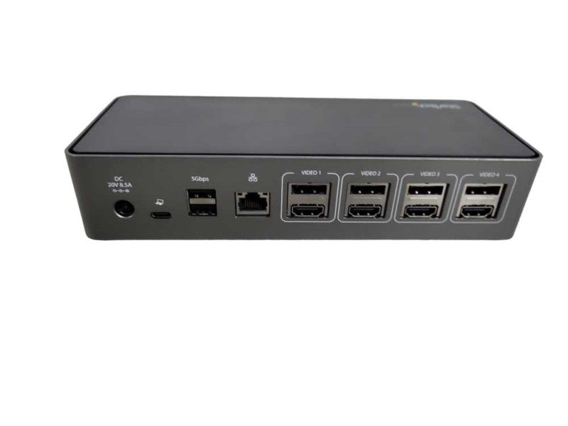 Startech USB-C Dock, 4K 60Hz Quad Monitor DisplayPort And HDMI, Universal USB !