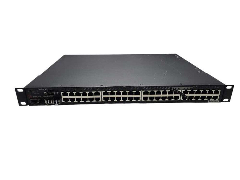 BROCADE FastIron FWS648-POE Switch READ $
