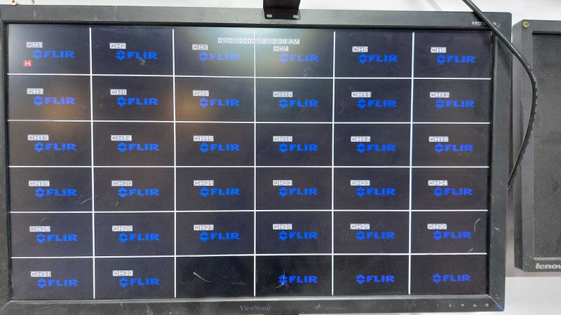 Flir D3332000 32 Channel Network H.264 DVR - Factory Reset #