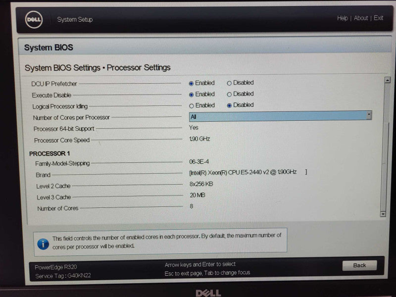 Dell PowerEdge R320 Xeon E5-2440 v2 @ 1.90GHz 32GB RAM 2x PSU H310 mini 3.5\\" $