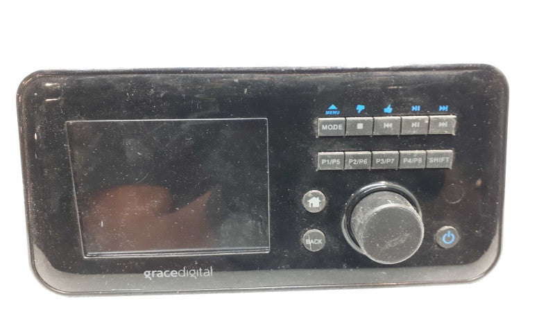 Grace Digital GDI-IRCA700 Black Wireless 3.5-Inch Display Internet Radio &