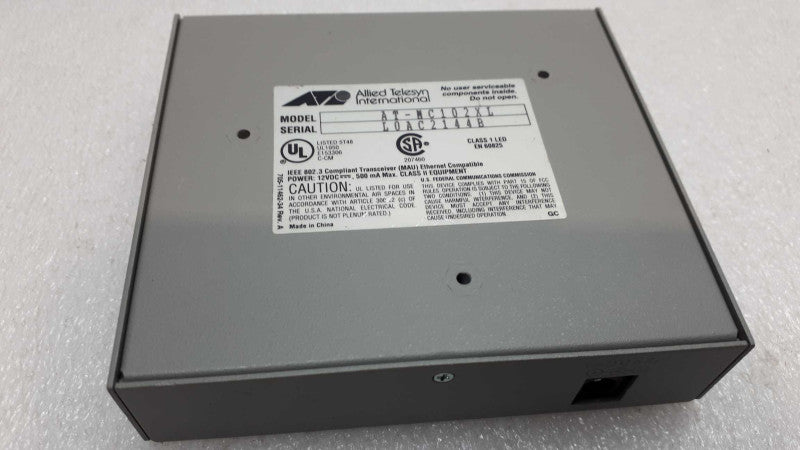 Allied Telesyn AT-MC102XL Fast Ethernet Media Converter &