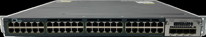 Cisco WS-C3560X-48P-S V04 Gigabit 48 port PoE Network Switch  -