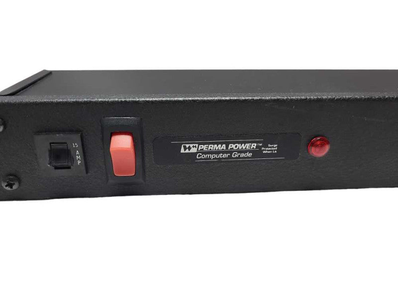 Perma Power 6-outlet Rackmount Computer Grade Surge Strip 110v Plug $