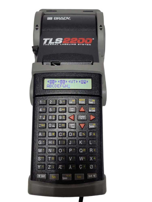 Brady TLS2200 THERMAL LABELING SYSTEM with power adapter _