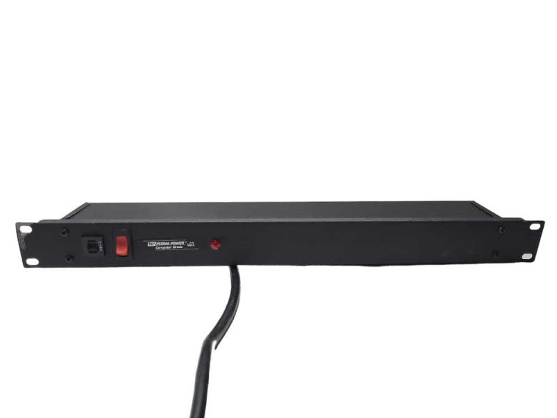 Perma Power 6-outlet Rackmount Computer Grade Surge Strip 220v Plug Q$