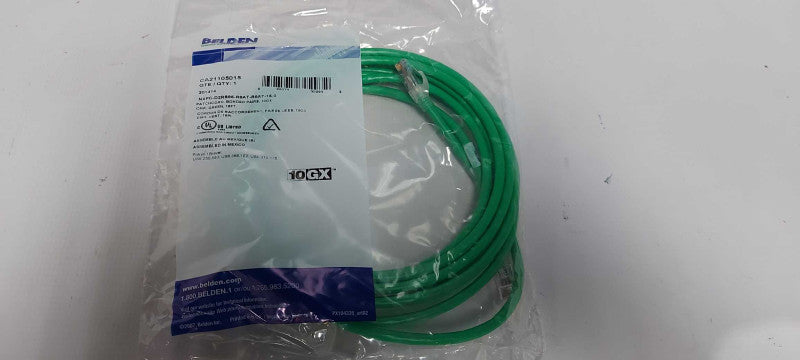 NEW sealed Belden CA21105015 10GX UTP CMR Patch Cords 15 FT  Q#