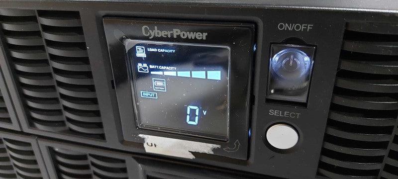 Cyberpower Smart App UPS pr1500lcdrtxl2u 1500VA 1500W + BP48V75ART2U Backup #