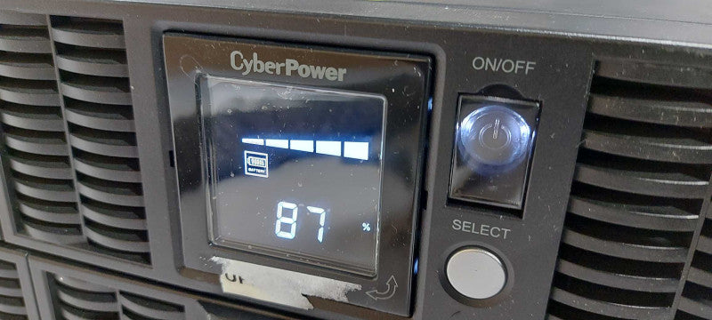 Cyberpower Smart App UPS pr1500lcdrtxl2u 1500VA 1500W + BP48V75ART2U Backup #