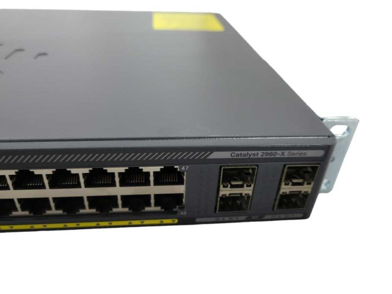 Cisco Catalyst 2960-X Series WS-C2960X-48TS-L PoE+ Network Switch fact reset Q!