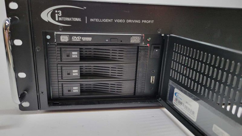 i3 International SRX PRO X SERIES Video Server - I5-3550S | 32GB RAM | 6TB
