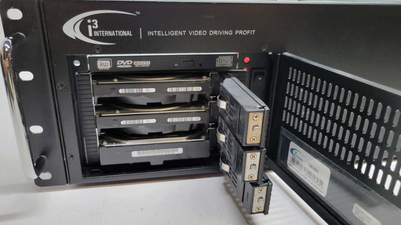 i3 International SRX PRO X SERIES Video Server - I5-3550S | 32GB RAM | 6TB