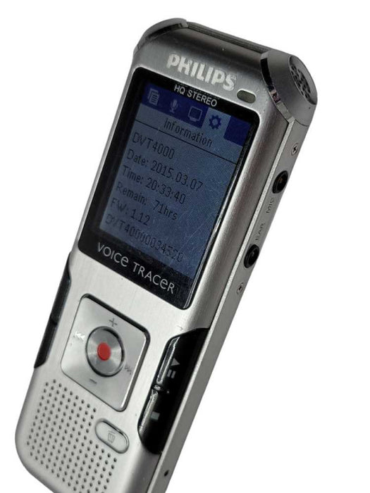 Philips Voice Tracer DVT4000 Digital Voice Recorder  _