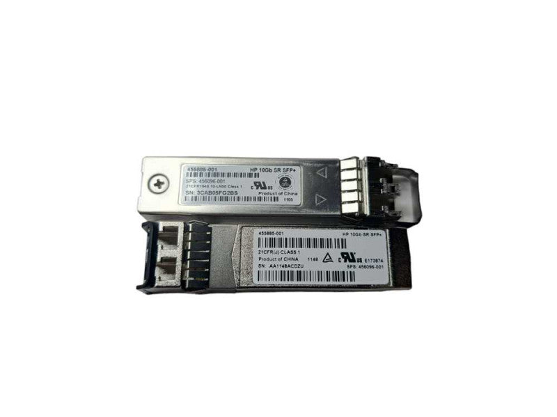 HP 460349-001 Dual Port 10G PCIe Server Adapter + 2x Fiber Modules )