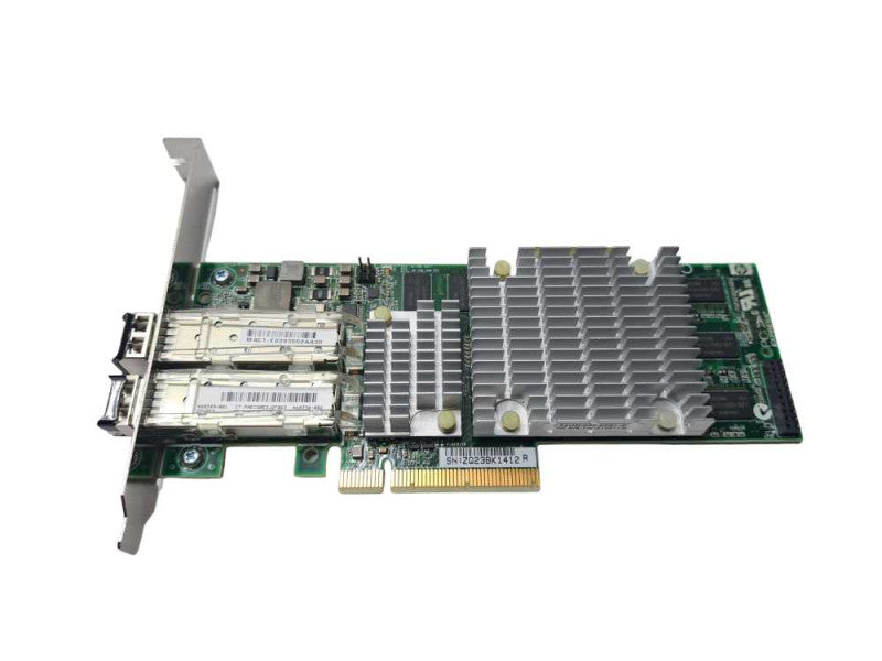 HP 460349-001 Dual Port 10G PCIe Server Adapter + 2x Fiber Modules )