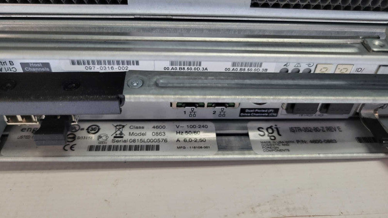 SGI  / Engenio 4600-0863 16-Bay Storage Array Enclosure