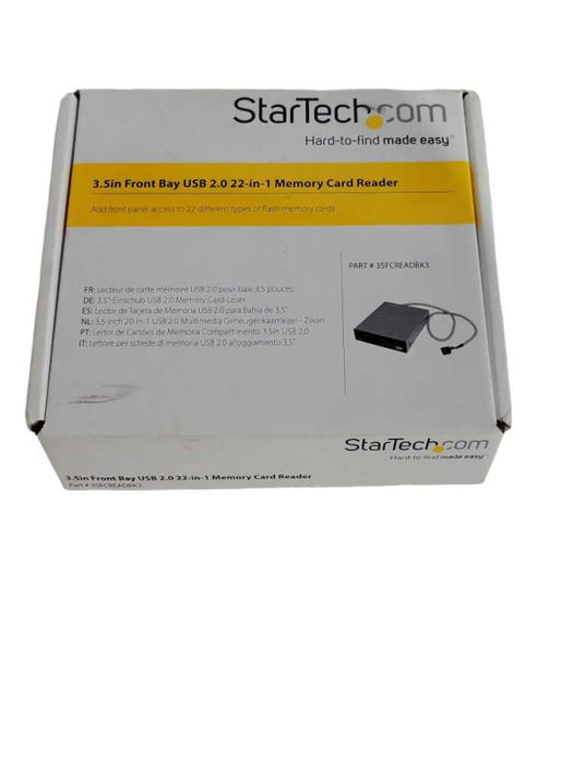 StarTech 35FCREADBK3 Front Bay Memory Card Reader !