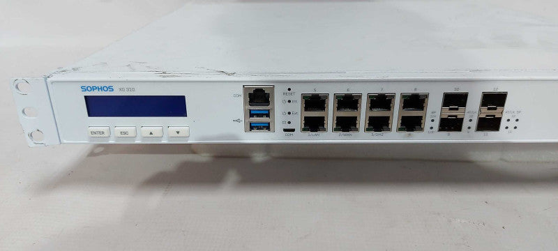 SOPHOS XG-310 REV 2 FIREWALL SECURITY APPLIANCE - Fact Reset #