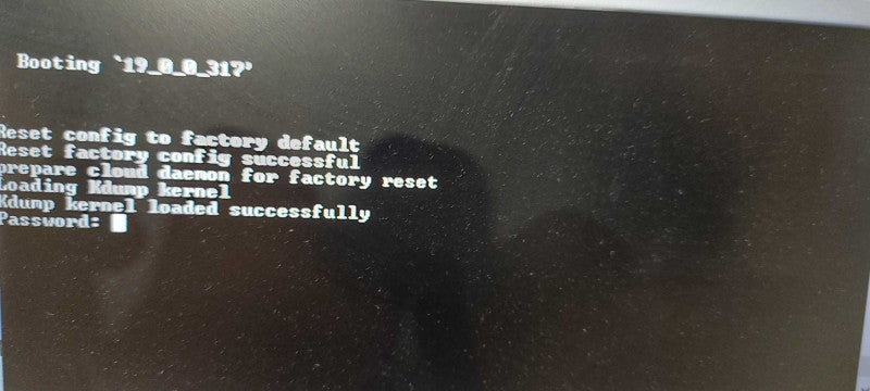SOPHOS XG-310 REV 2 FIREWALL SECURITY APPLIANCE - Fact Reset #