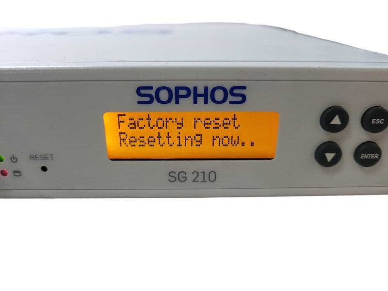 Sophos SG 210 Rev. 2 Rackmount Firewall Appliance $