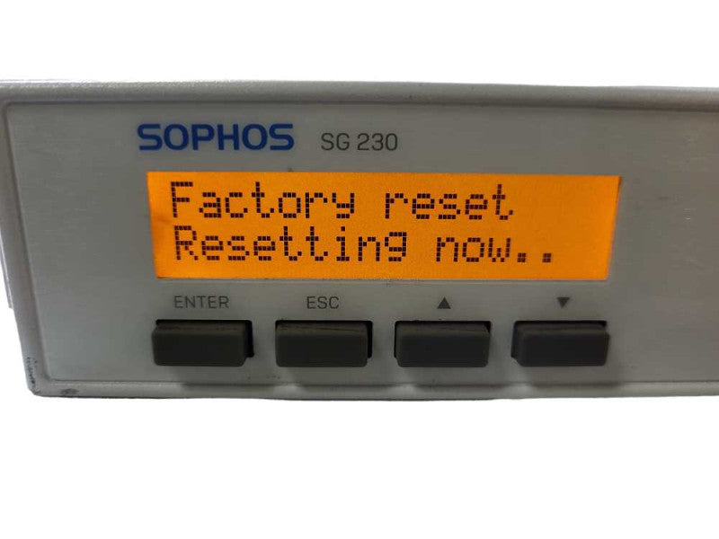Sophos SG 230 Rev.2 Network Firewall Security Appliance Q$