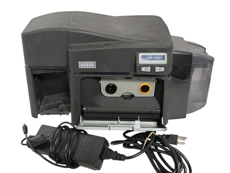 HID Fargo DTC4000 DTC 4000 Color USB Photo ID Card Printer X001800-2 _