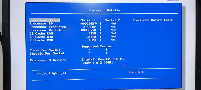 IBM system X3650 M4 Xeon E5-2609 @ 2.40ghz / 96gb ram / M5110E Raid #
